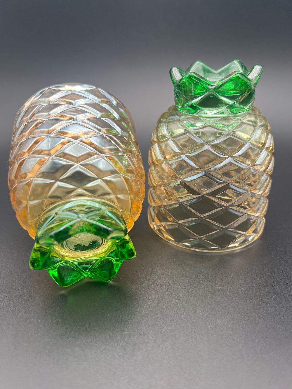 🍍Vintage Bacardi Pineapple Promotional Tumblers - Set of 2